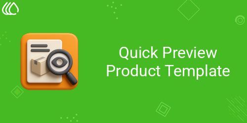 Quick Preview Product Template