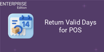 Return Valid Days for POS For Enterprise (19.0)