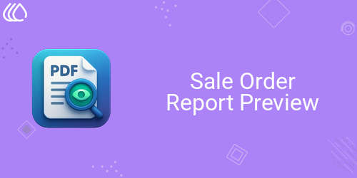 Sale Order Report Preview