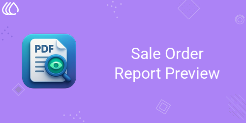 Sale Order Report Preview