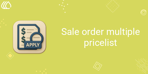 Sale order multiple pricelist