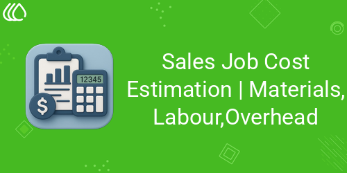 Sales Job Cost Estimation