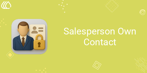 Salesperson Own Contact