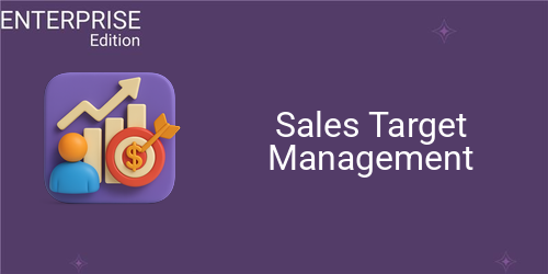 Salesperson and Salesteam Target Management For Enterprise