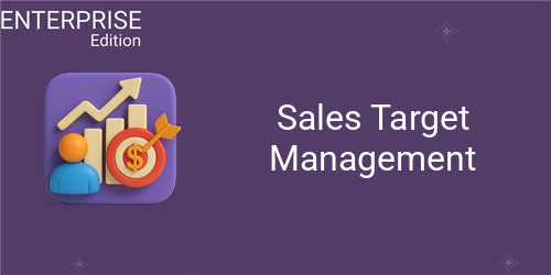 Salesperson and Salesteam Target Management For Enterprise
