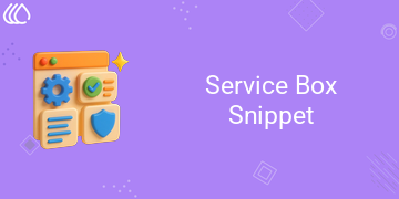 Service Box Snippet