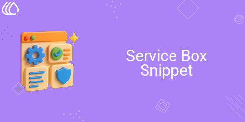 Service Box Snippet