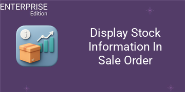 Stock Detail In Sale Order For Enterprise (19.0)