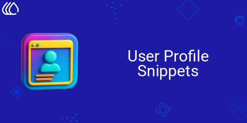 User Profile Snippets