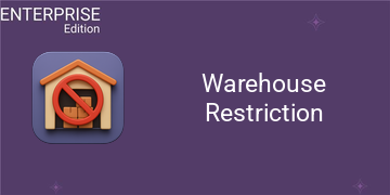 Warehouse Restriction For Enterprise