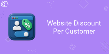 Website Discount Per Customer