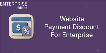 Website Payment Discount For Enterprise