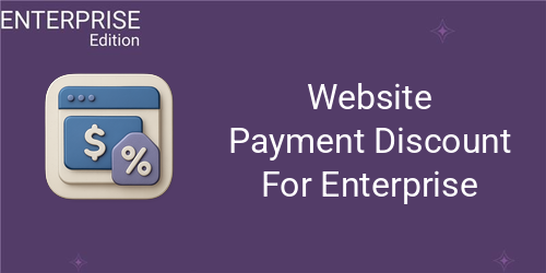 Website Payment Discount For Enterprise