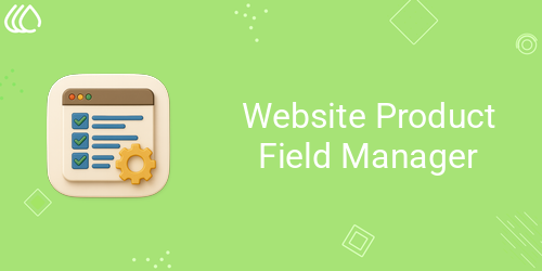 Website Product Field Manager