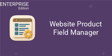 Website Product Field Manager For Enterprise
