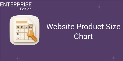 Website Product Size Chart For Enterprise