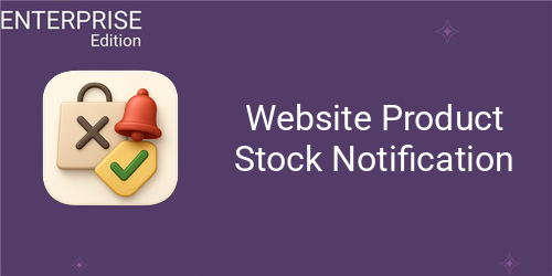 Website Product Stock Notification For Enterprise
