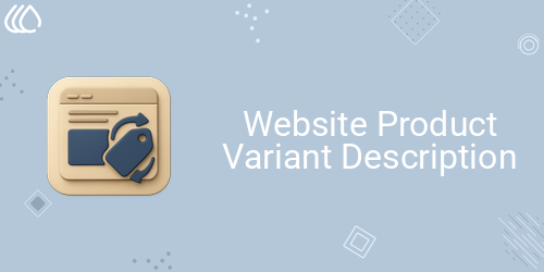 Website Product Variant Description