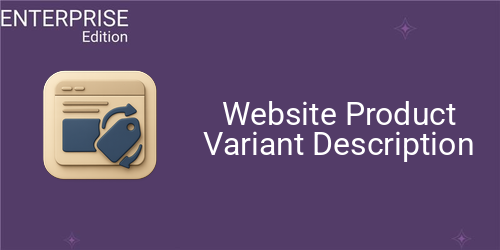Website Product Variant Description For Enterprise