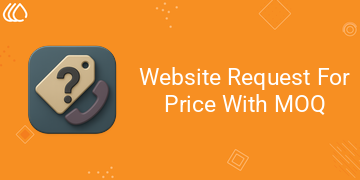 Website Request For Price With MOQ