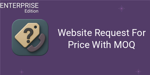 Website Request For Price With MOQ For Enterprise