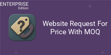 Website Request For Price With MOQ For Enterprise