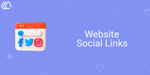 Website Social Links
