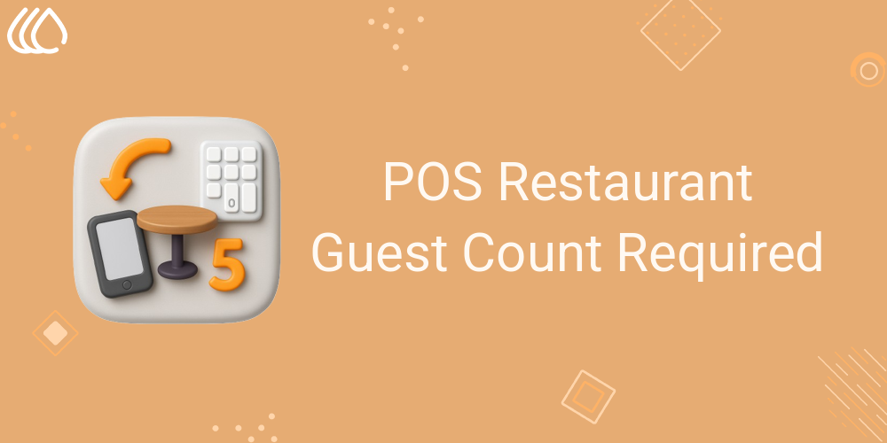 POS Restaurant Guest Count Required