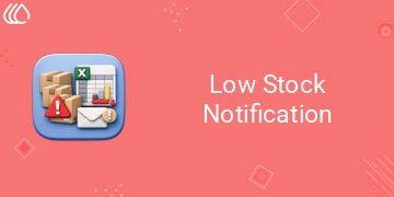 Low Stock Notification