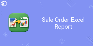 Sale Order Excel Report