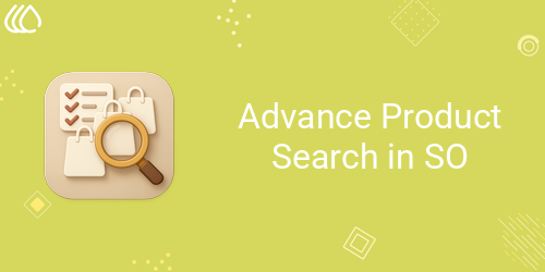 Advance Product Search in SO