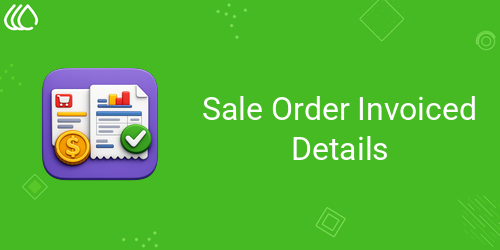 Sale Order Invoiced Details