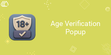 Age Verification Popup