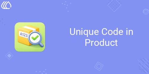 Unique Code in Product