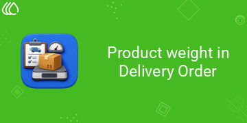 [eg_do_weight_V19] Product weight in Delivery Order (19.0)