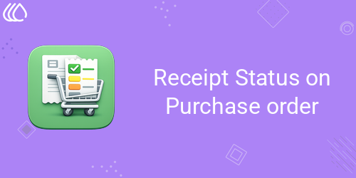 Receipt Status on Purchase order