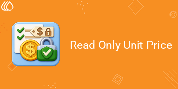 Read Only Unit Price