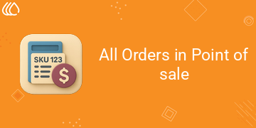 All Orders in Point of sale