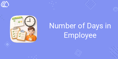 Number of Days in Employee