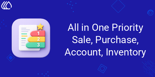 All in One Priority - Sale, Purchase, Account, Inventory