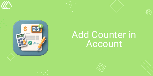 Add Counter in Account