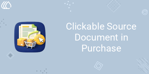 Clickable Source Document in Purchase
