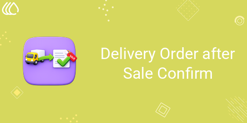 Delivery Order after Sale Confirm