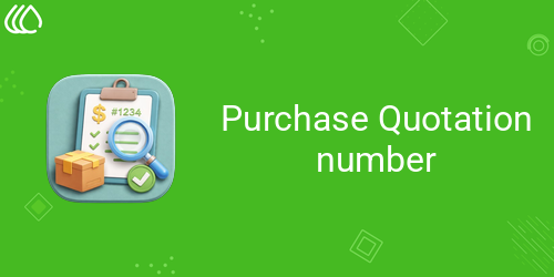 Purchase Quotation number