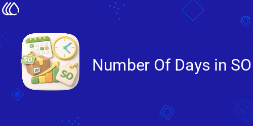 Number Of Days in SO