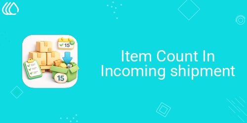 Item Count In Incoming shipment