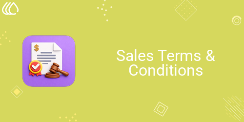 Sales Terms & Conditions