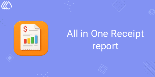 All in One Receipt report