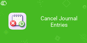 Cancel Journal Entries