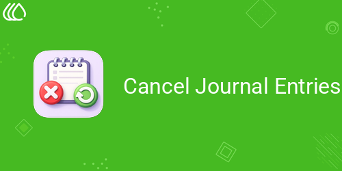 Cancel Journal Entries